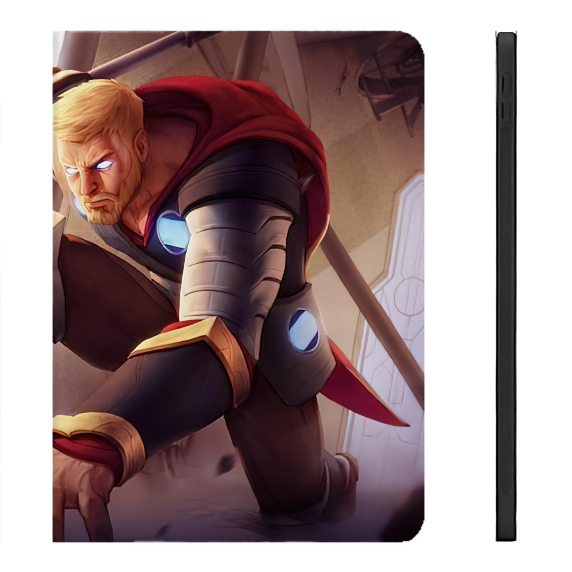 （画像用） アベンジャーズ The Avengers IPadケース ペンホルダー付き ブックスタイルデザイン